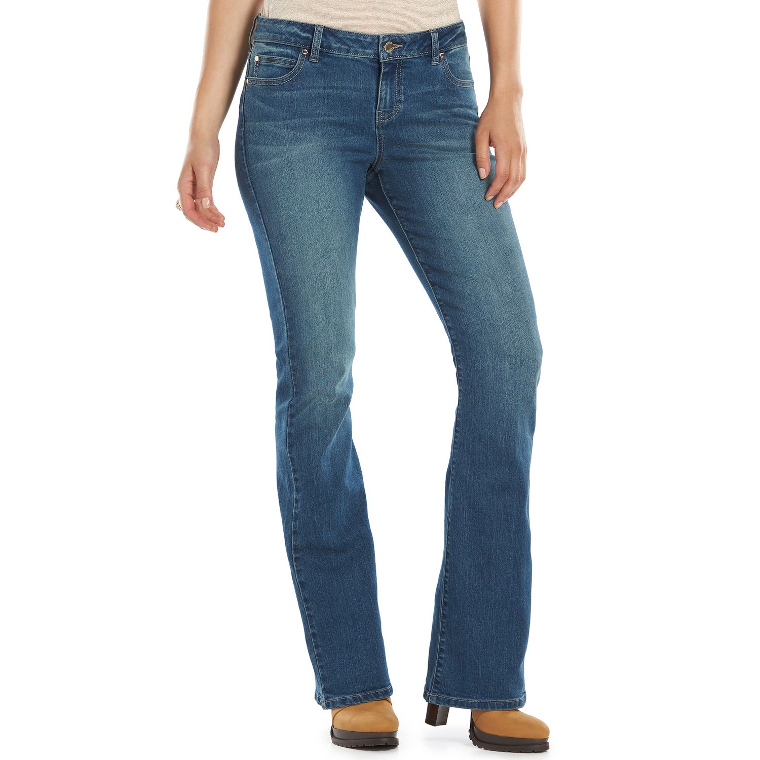 kohls bootcut jeans womens