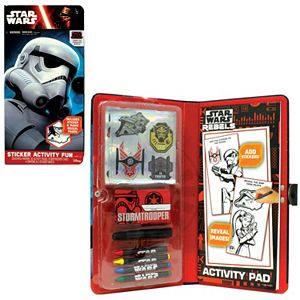 Star Wars: Episode VII The Force Awakens Stormtrooper Sticker Activity Fun Pad