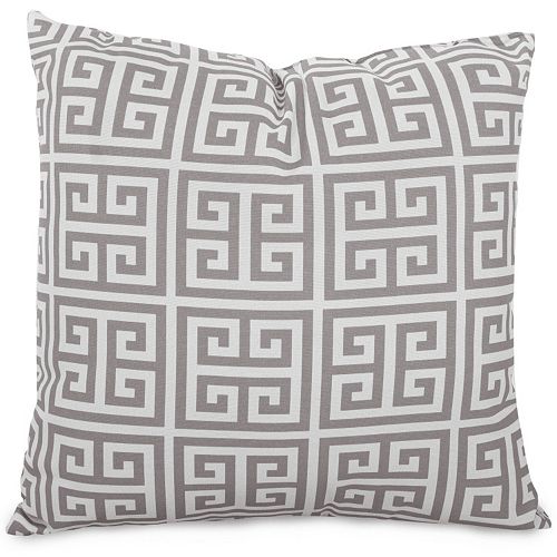 Majestic Home Goods Geometric Indoor Outdoor Throw Pillow