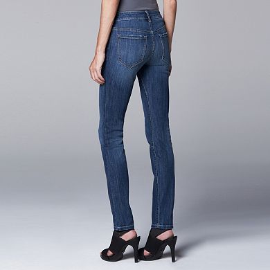 Petite Simply Vera Vera Wang Slimming Skinny Jeans