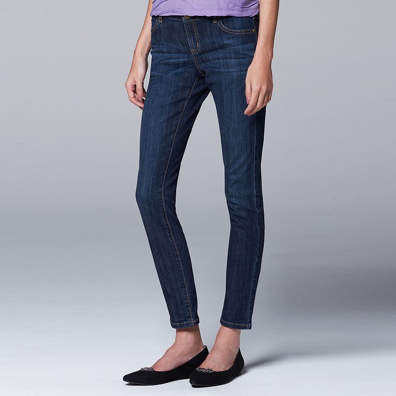 Simply Vera Vera Wang Slimming Skinny Jeans - Petite
