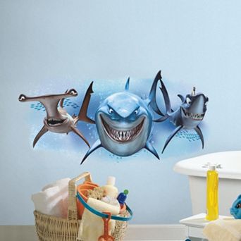Disney / Pixar's Finding Nemo Sharks Peel & Stick Giant Wall Decals