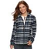 chaps womens flannel shirt