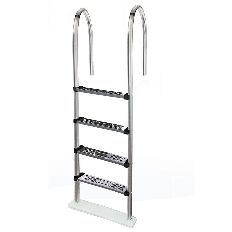 Swim Time Premium Stainless Steel Above-ground Pool Ladder