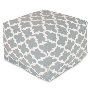 Majestic Home Goods Trellis Indoor Outdoor Large Ottoman