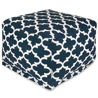 Majestic Home Goods Trellis Indoor Outdoor Large Ottoman