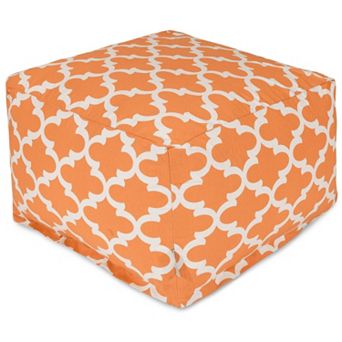Majestic Home Goods Trellis Indoor Outdoor Large Ottoman