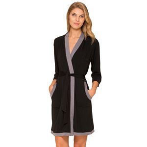 Women's Cuddl Duds Pajamas: Essentials Wrap Robe