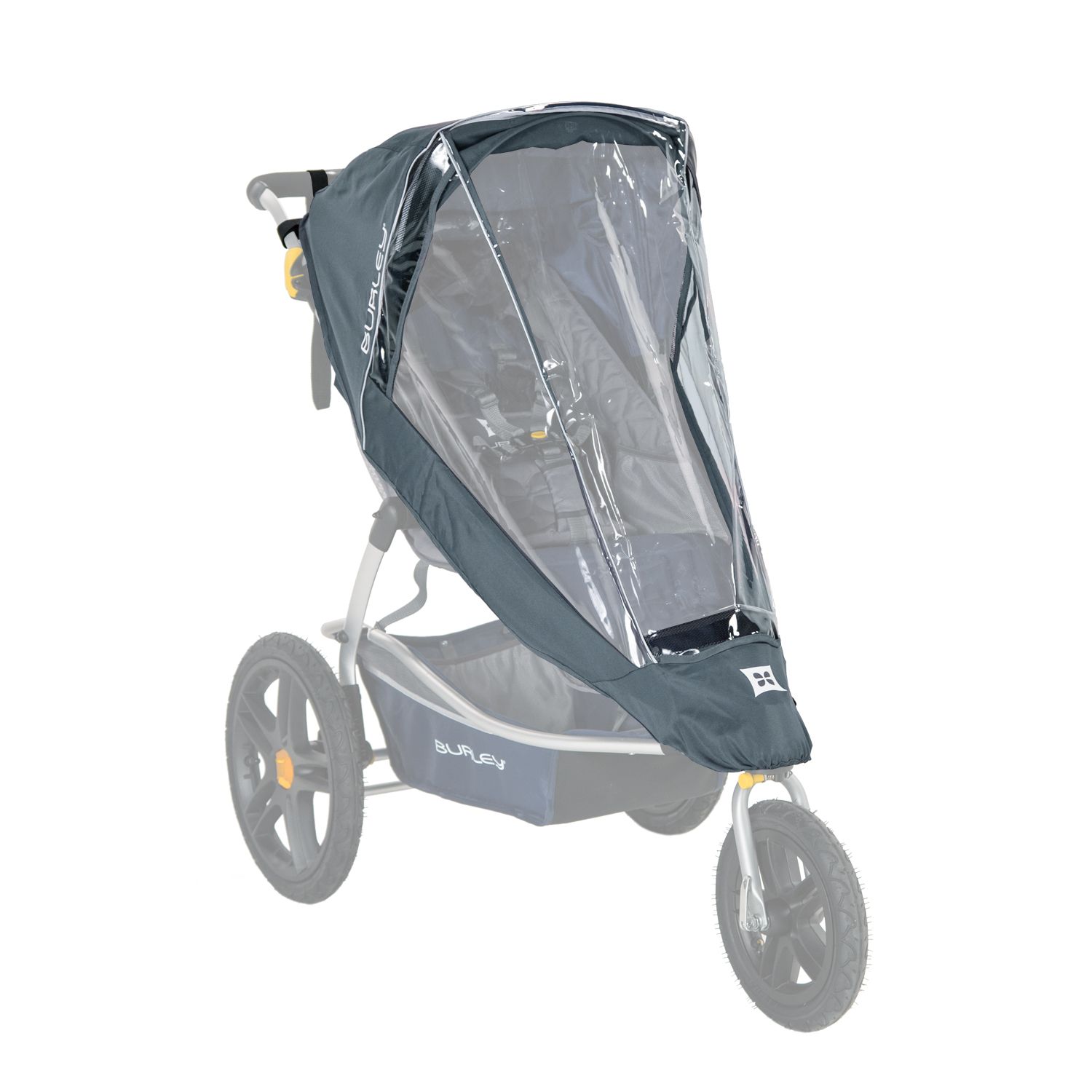 bob double stroller rain cover