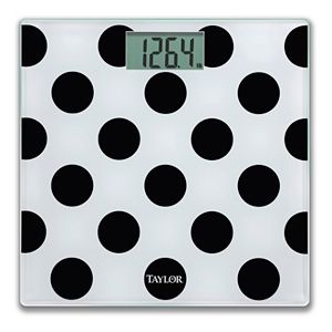 Taylor Dots Glass Bath Scale