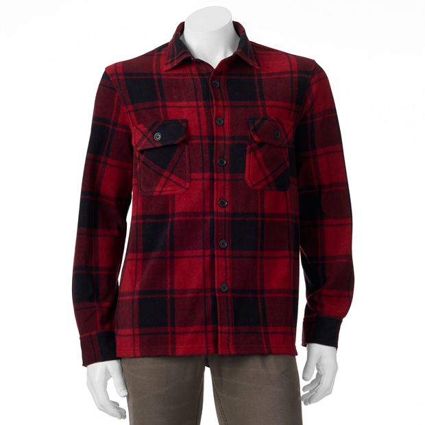 Kohls hot sale flannel jacket