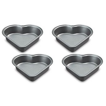 Cuisinart® 4 pc Nonstick Mini Heart Pan Set