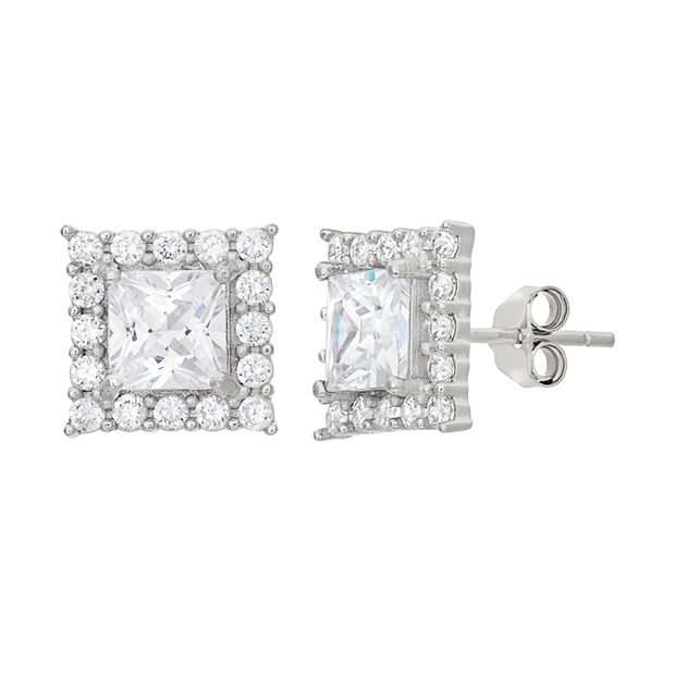 Cubic zirconia clearance earrings kohls