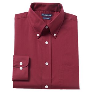 Men's Croft & Barrow庐 Slim-Fit Button-Down Collar Dress Shirt - Men