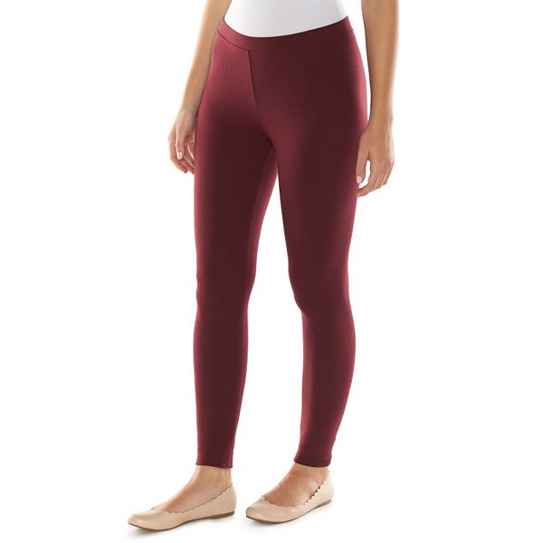 LC Lauren Conrad Solid Leggings Women s