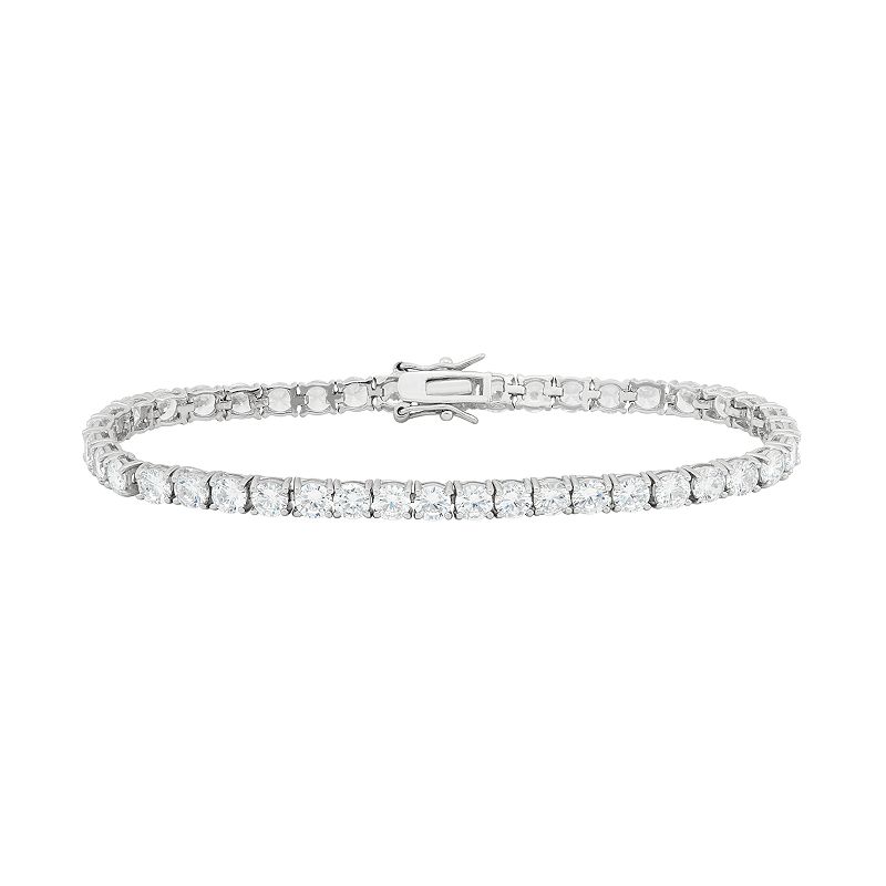 Sterling Silver Tennis Bracelet | Kohl's