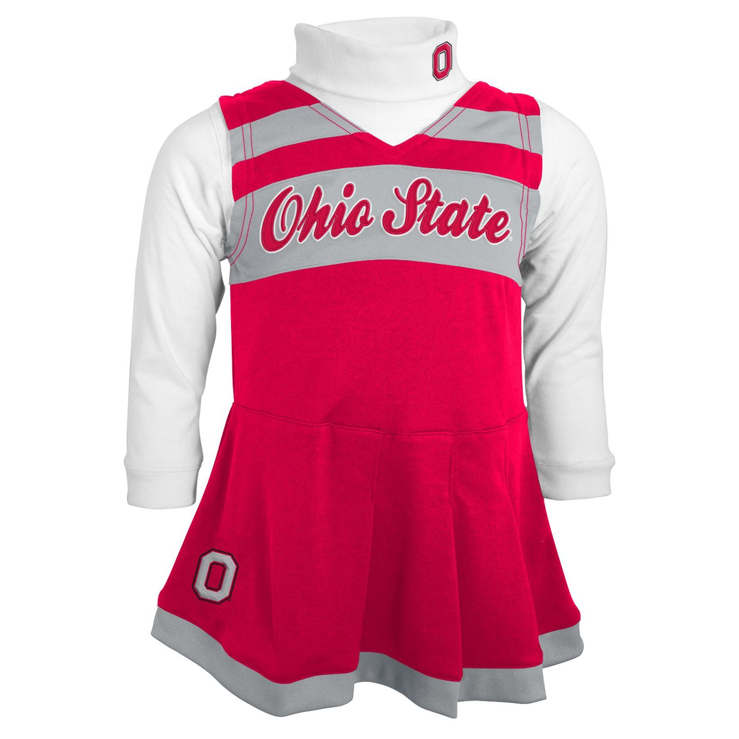 ohio state baby cheerleader outfit