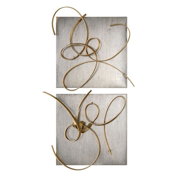 Uttermost Harmony 2piece Metal Wall Art Set