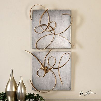 Uttermost Harmony 2-piece Metal Wall Art Set