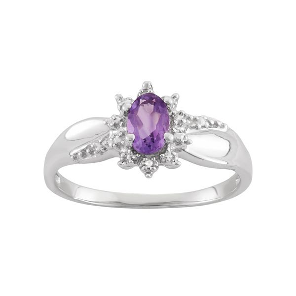 Kohls hot sale amethyst rings