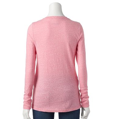 Sonoma Goods For Life® Essential V-Neck Tee - Women's