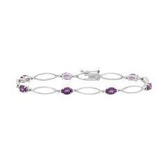 Kohls amethyst bracelet store