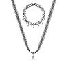 Mudd® Eiffel Tower & Collar Necklace Set