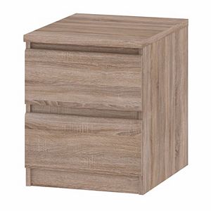 Tvilum Scottsdale 2-Drawer Truffle Nightstand