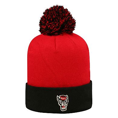 Adult Top of the World North Carolina State Wolfpack Pom Knit Hat