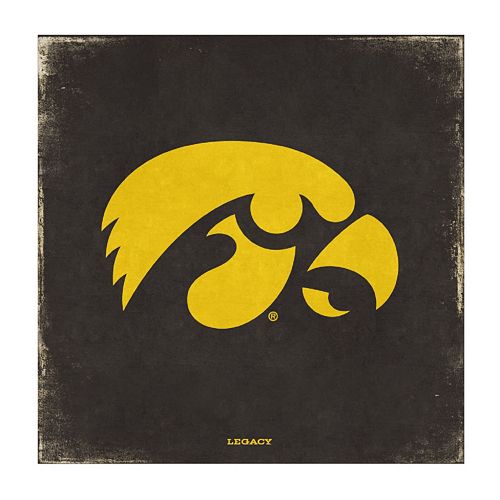 Legacy Athletic Iowa Hawkeyes Vintage Canvas Wall Art