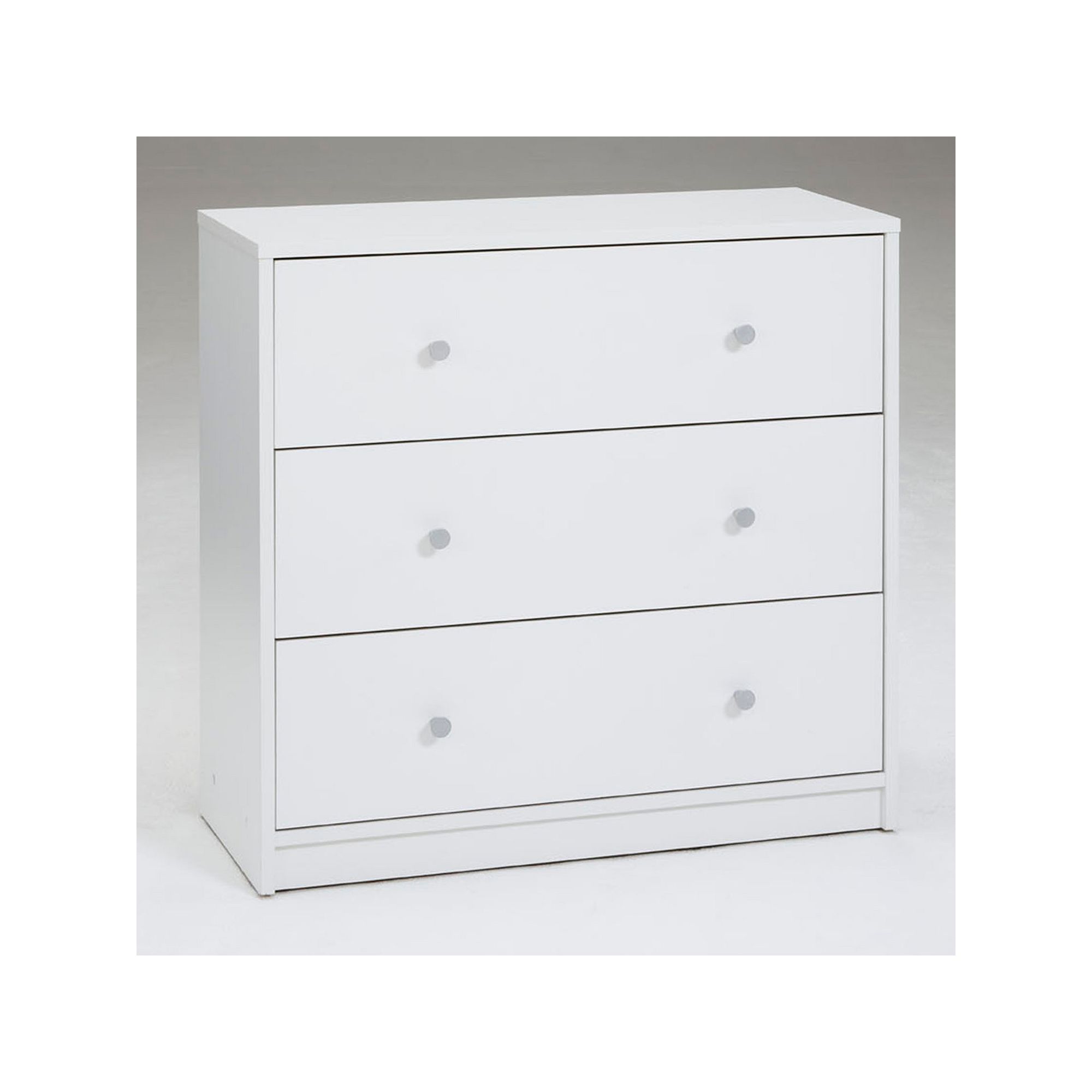 Tvilum Portland 3-Drawer Dresser, White