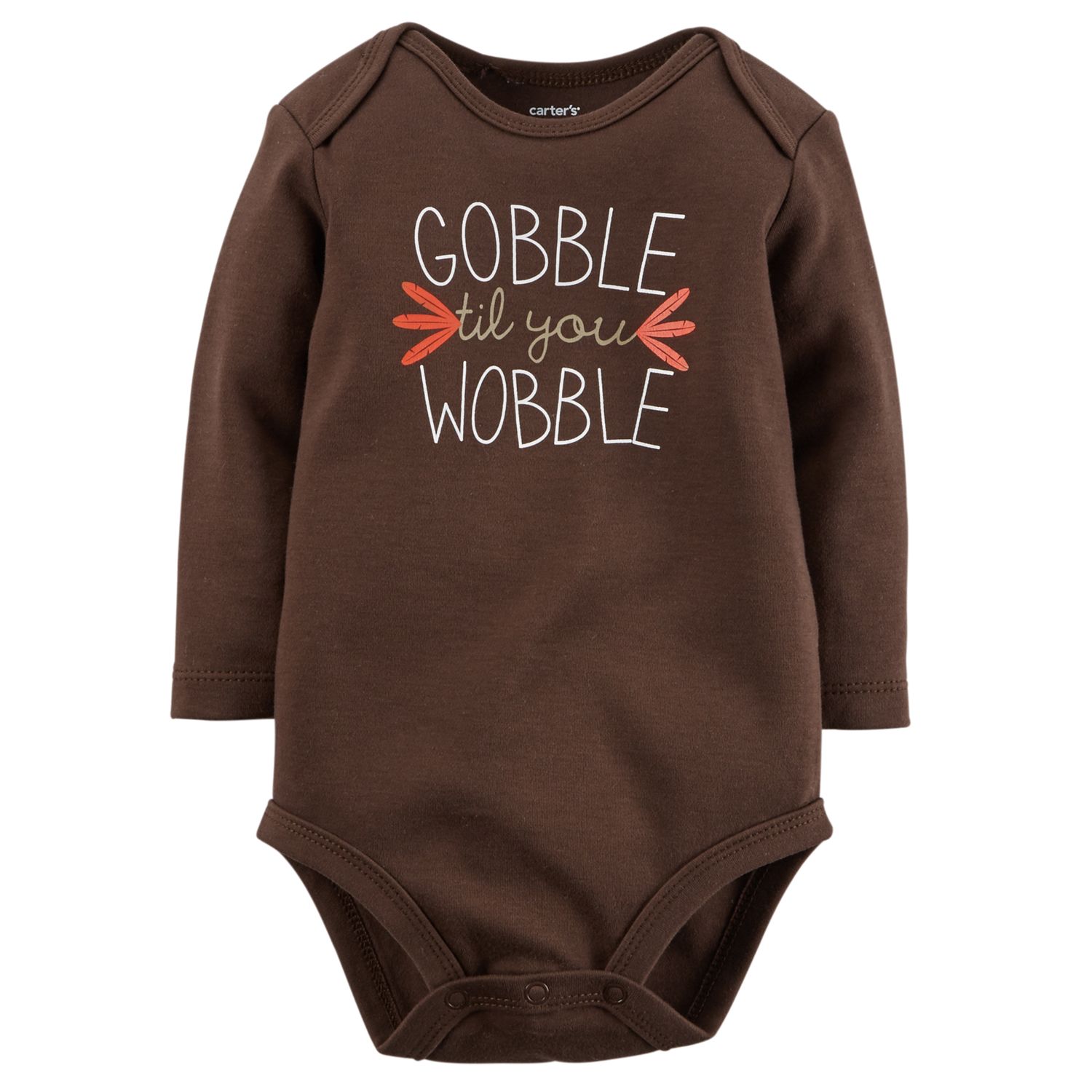 gobble til you wobble baby outfit