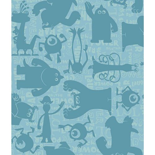 Disney / Pixar Monsters, Inc. Graphic Removable Wallpaper