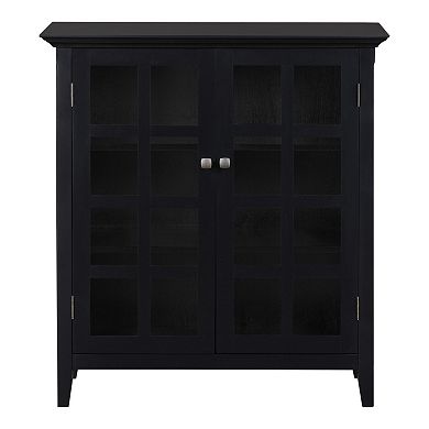 Simpli Home Acadian Medium Storage Cabinet