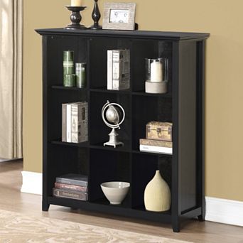 Simpli Home Acadian 9 Cube Bookcase