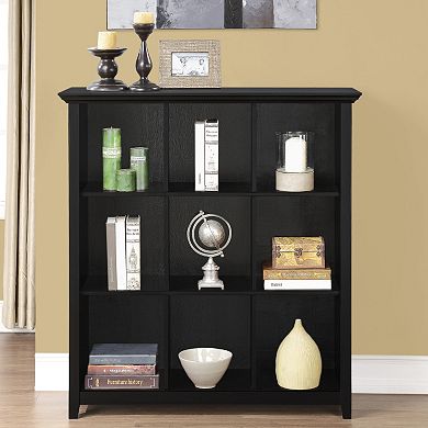 Simpli Home Acadian 9 Cube Bookcase