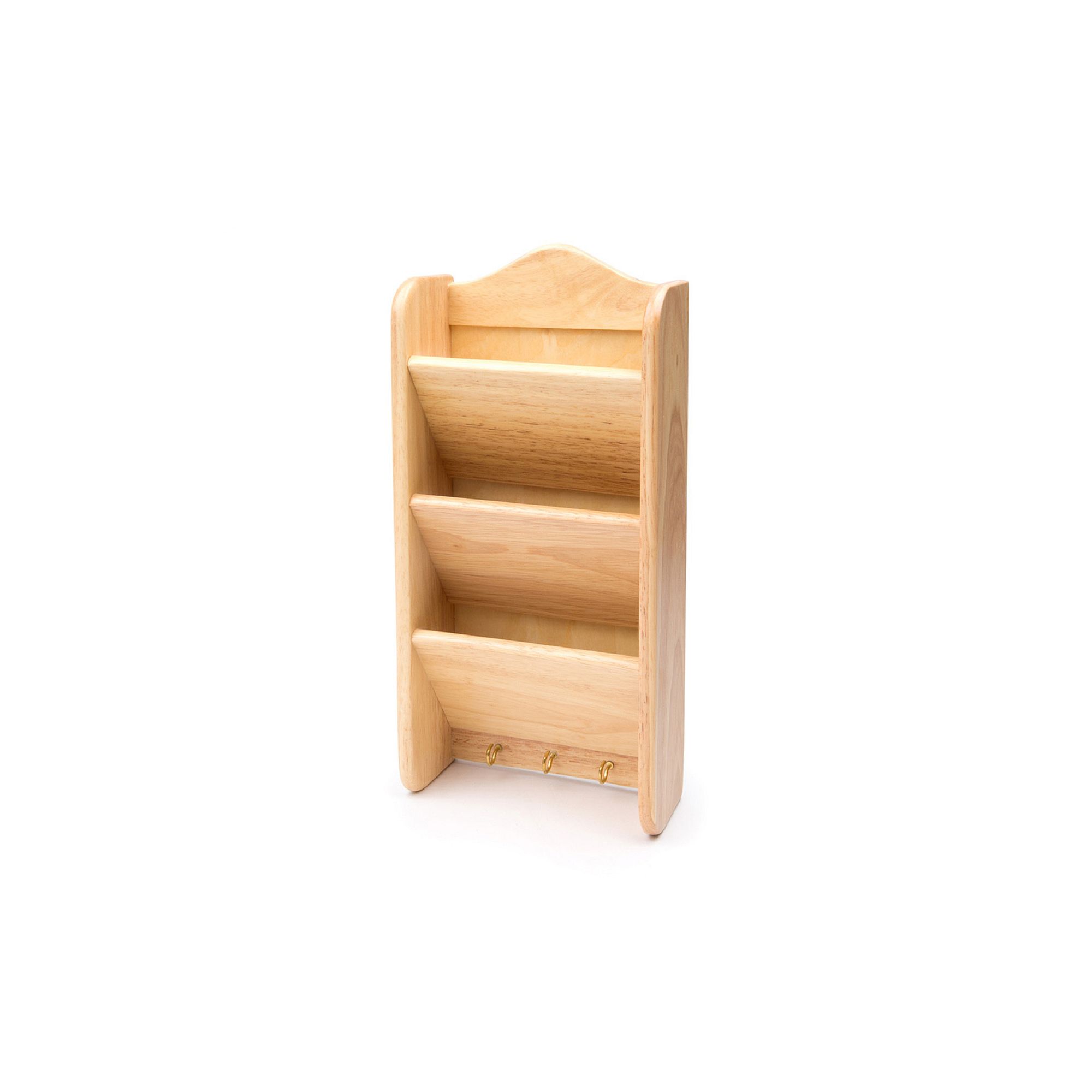 Fox Run Wooden Letter Rack, Brown