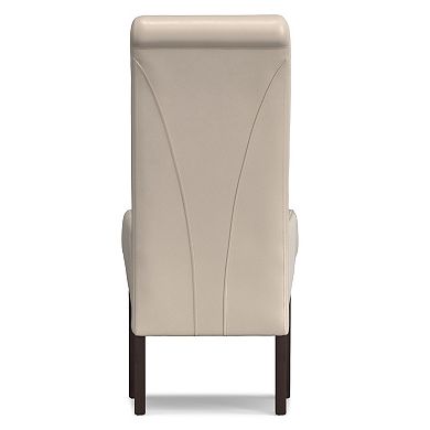 Simpli Home Avalon Deluxe Parson Chair 2-piece Set