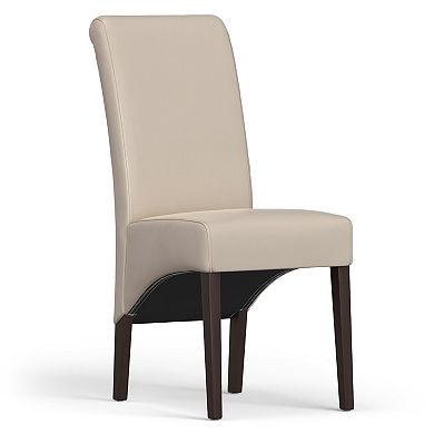 Simpli Home Avalon Deluxe Parson Chair 2-piece Set