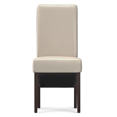 Simpli Home Avalon Deluxe Parson Chair 2-piece Set