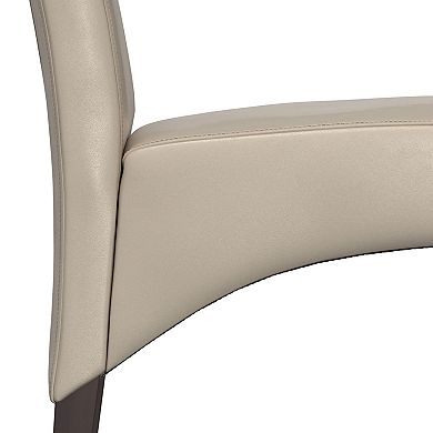 Simpli Home Avalon Deluxe Parson Chair 2-piece Set