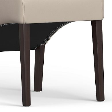 Simpli Home Avalon Deluxe Parson Chair 2-piece Set