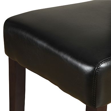 Simpli Home Avalon Deluxe Parson Chair 2-piece Set