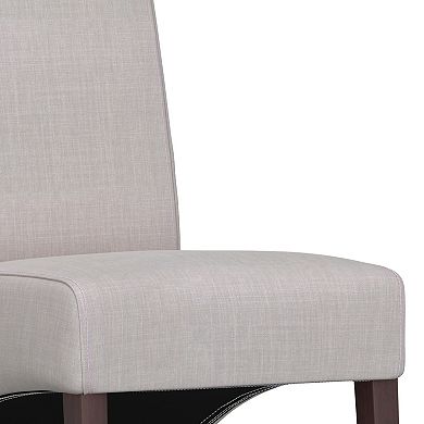 Simpli Home Avalon Deluxe Dining Chair 2-piece Set
