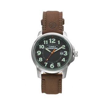 Timex Men's Expedition Field Leather Watch - T449219J