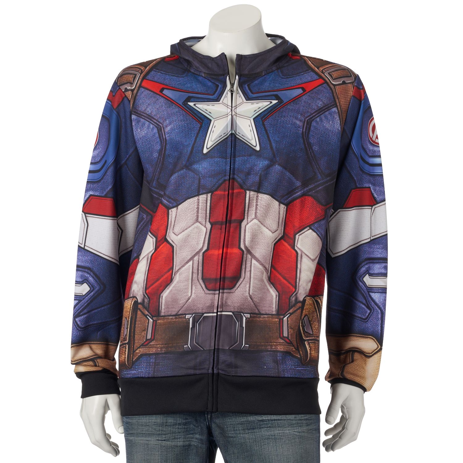 captain america hoodie mens