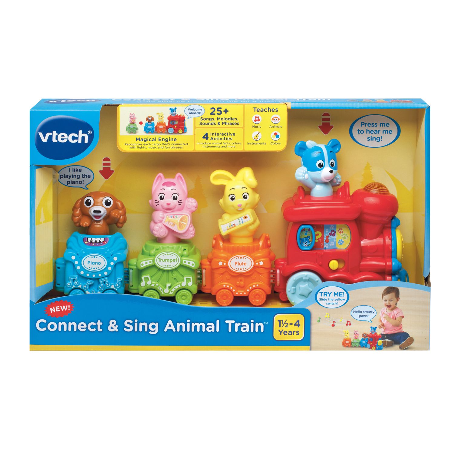 vtech gear zoo train