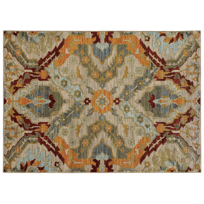 StyleHaven Casa Overscale Persian Rug, Lt Beige, 10X13 Ft