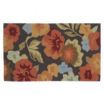 Loloi Summerton Dark Brown Floral Rug