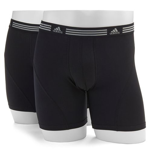 Men's adidas 2pack ClimaLite Athletic Stretch Boxer Briefs